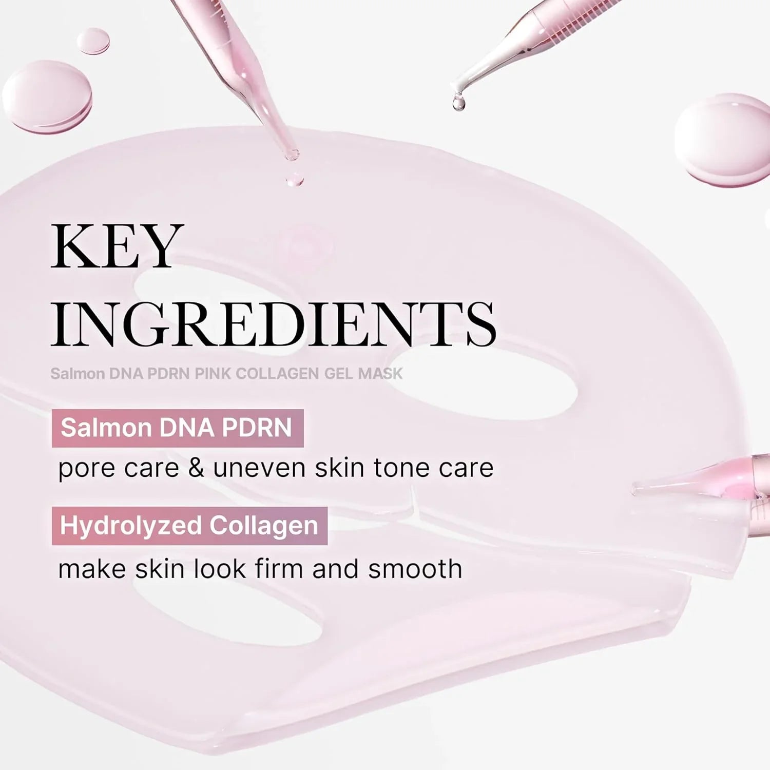 Medicube Salmon DNA PDRN Pink Collagen Gel Mask (4 Pack)