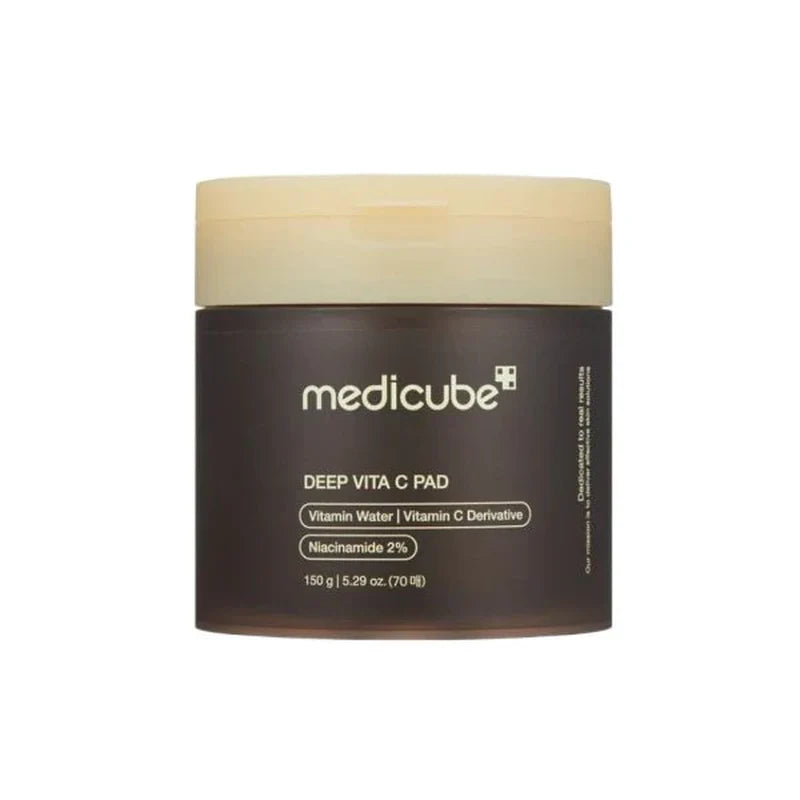 Medicube Deep Vita C Pads — Brightening & Dark Spot Correcting Toner Pads (70 Pads)
