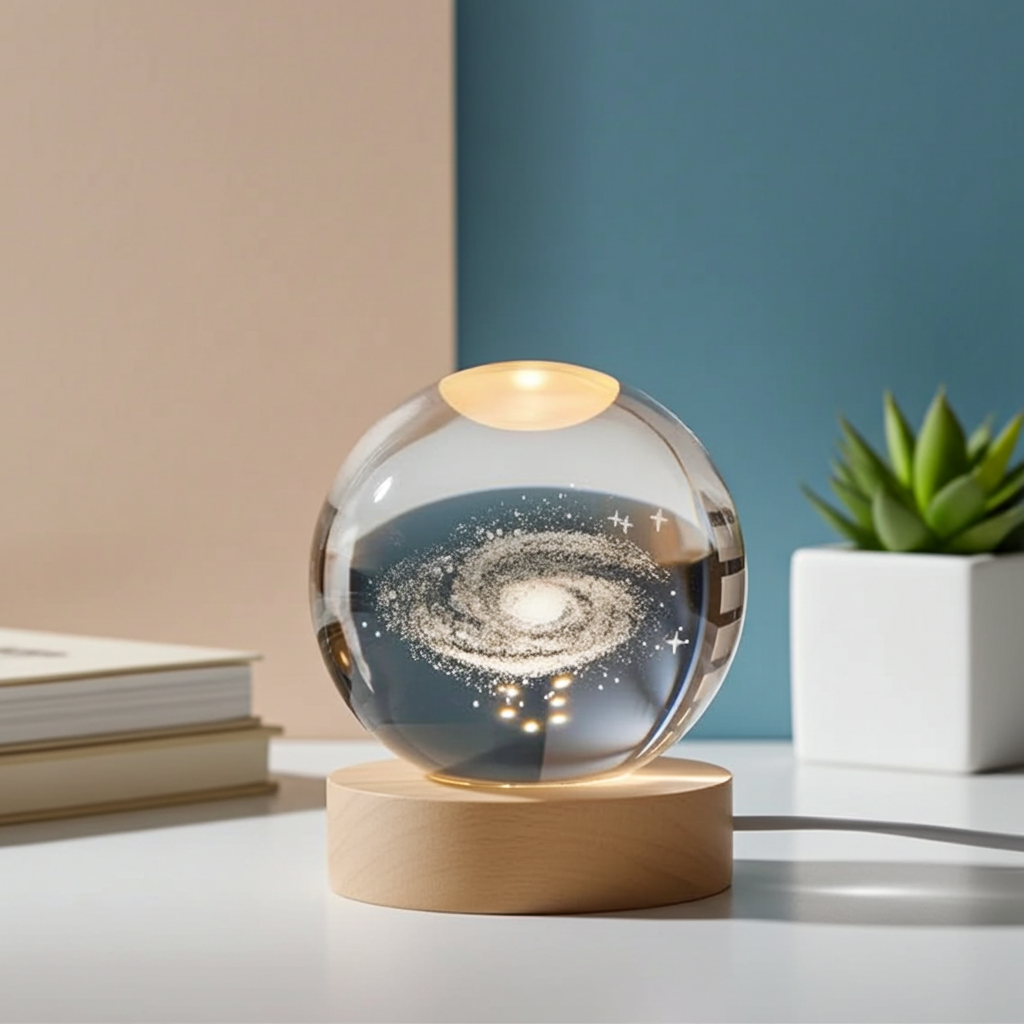 3D Crystal Lamp Ball(Assorted Design)