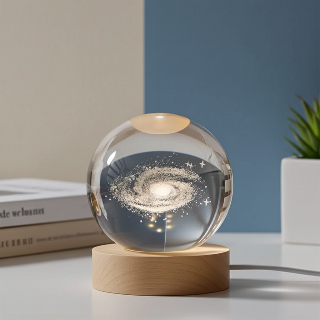 3D Crystal Lamp Ball(Assorted Design)